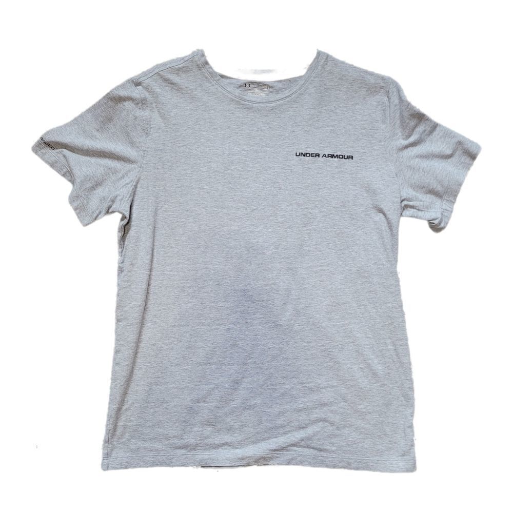 Under Armour grey heat gear tee